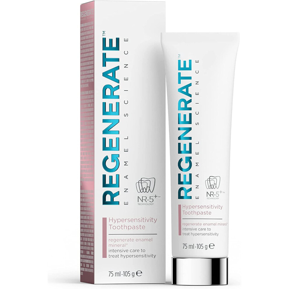 Regenerate Hypersensitivity Toothpaste, Clinically Proven, 75 ml