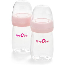 Spectra Wide Neck Milk Storage Bottles - Pack of 2-160ml