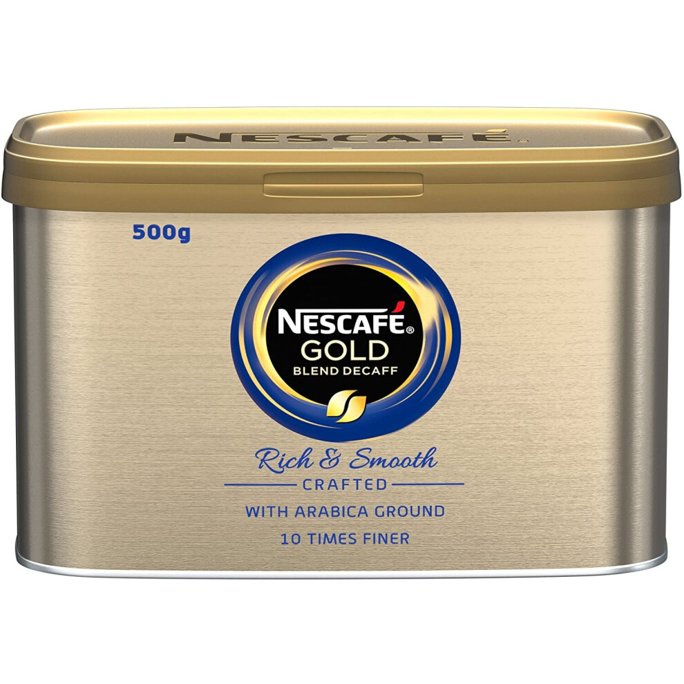 Nescafe Nescafé Blend Decaff Instant Coffee 500G Gold