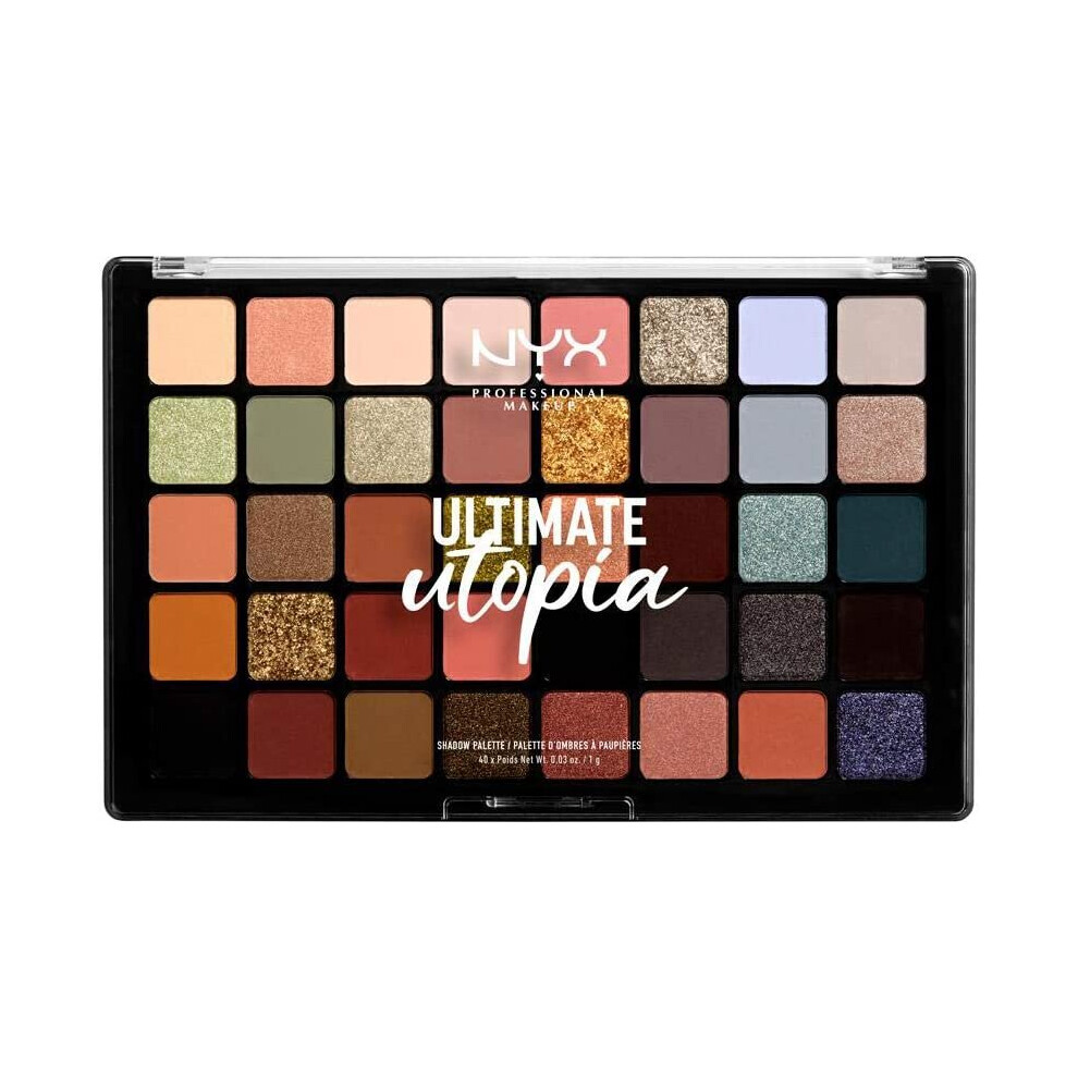 Nyx Professional Makeup Ultimate Utopia Eyeshadow Palette 40 X 1 G - Image 10