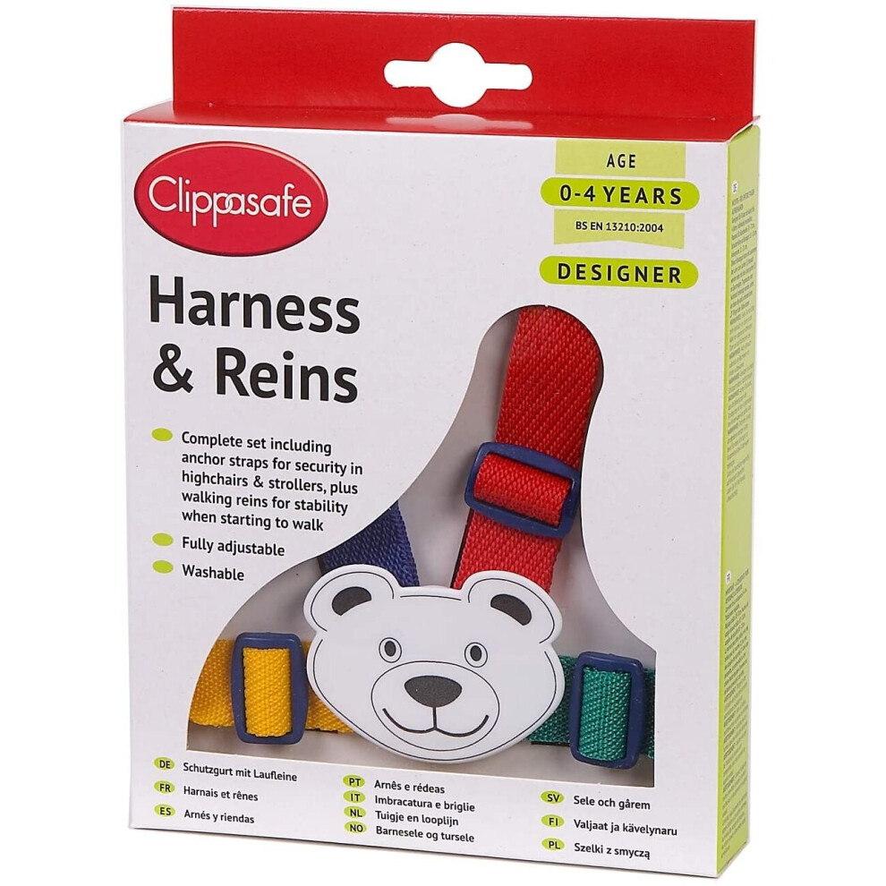 Clippasafe Character Harness - Multicolour