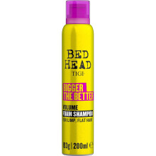 TIGI Bed Head Bigger The Better Volume Foam Shampoo for Fine Hair 200 ml