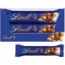 Lindt Noccio Latte Milk Chocolate and Hazelnut Bar, 40 g, Pack of 18