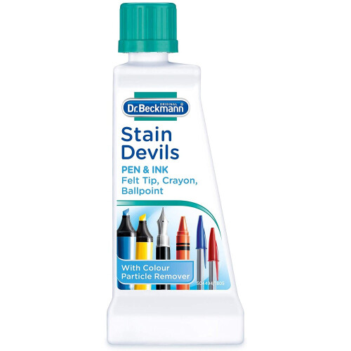Dr Beckmann Stain Devils Ballpoint Ink & Felt Tip Removal 50ml 365575