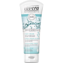 lavera Foot Cream ? Organic Macadamia & Healing Clay ? Quickly Absorbed ? Organic Skin Care ? Natural & Innovative Cosmetics ? 75ml