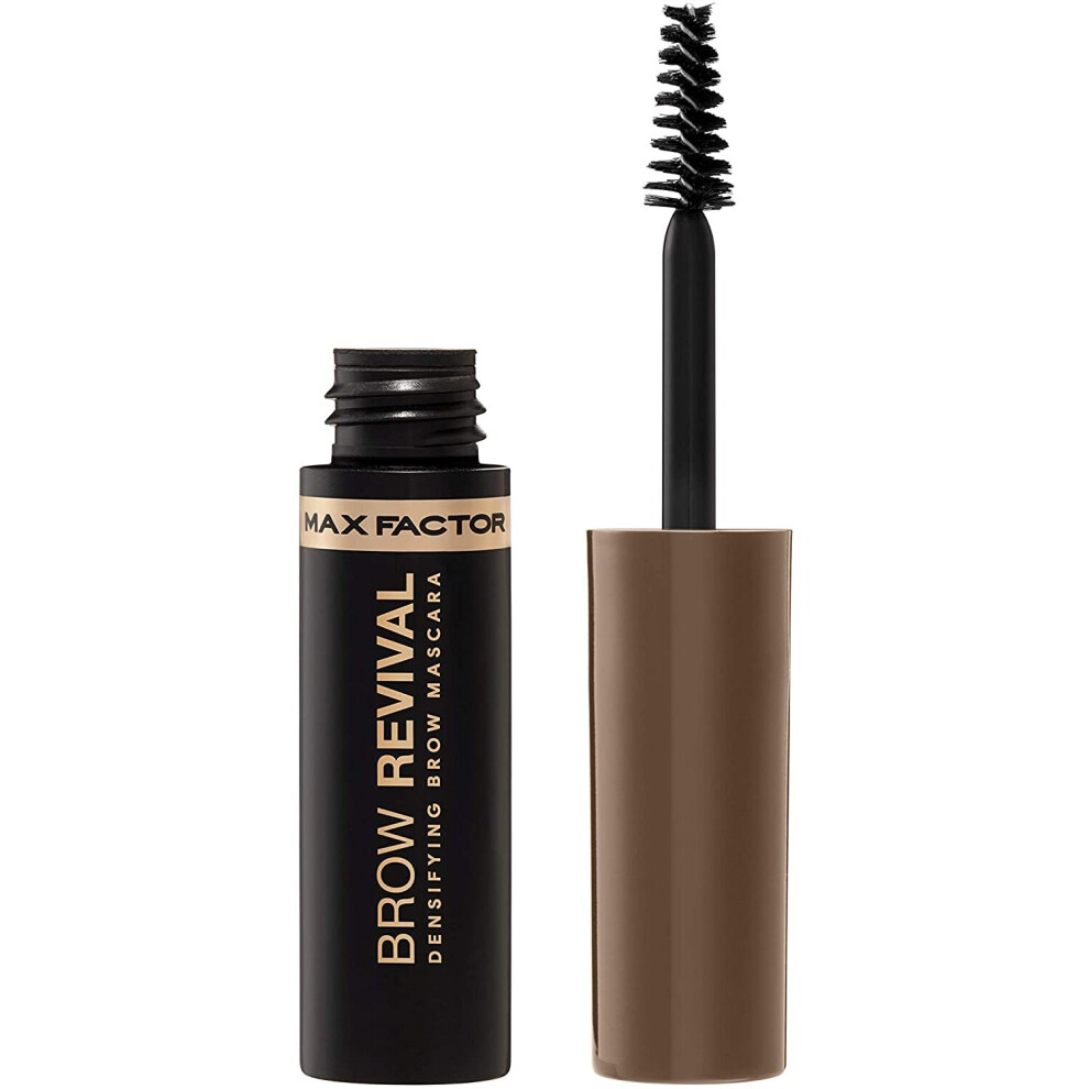 Max Factor Brown Brow Revival Densifying Eyebrow Gel With Oils And Fibers Shade Soft 002