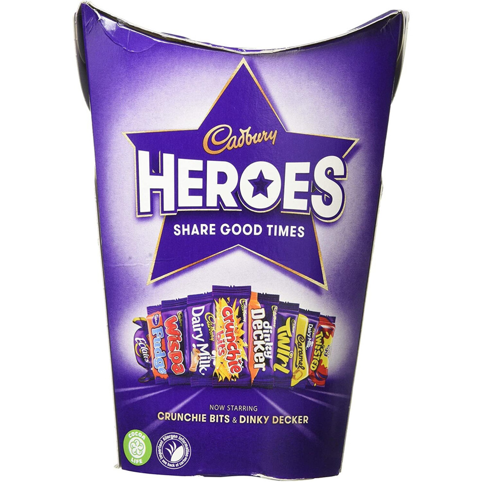 Cadbury Heroes Chocolate Gift Carton 185g