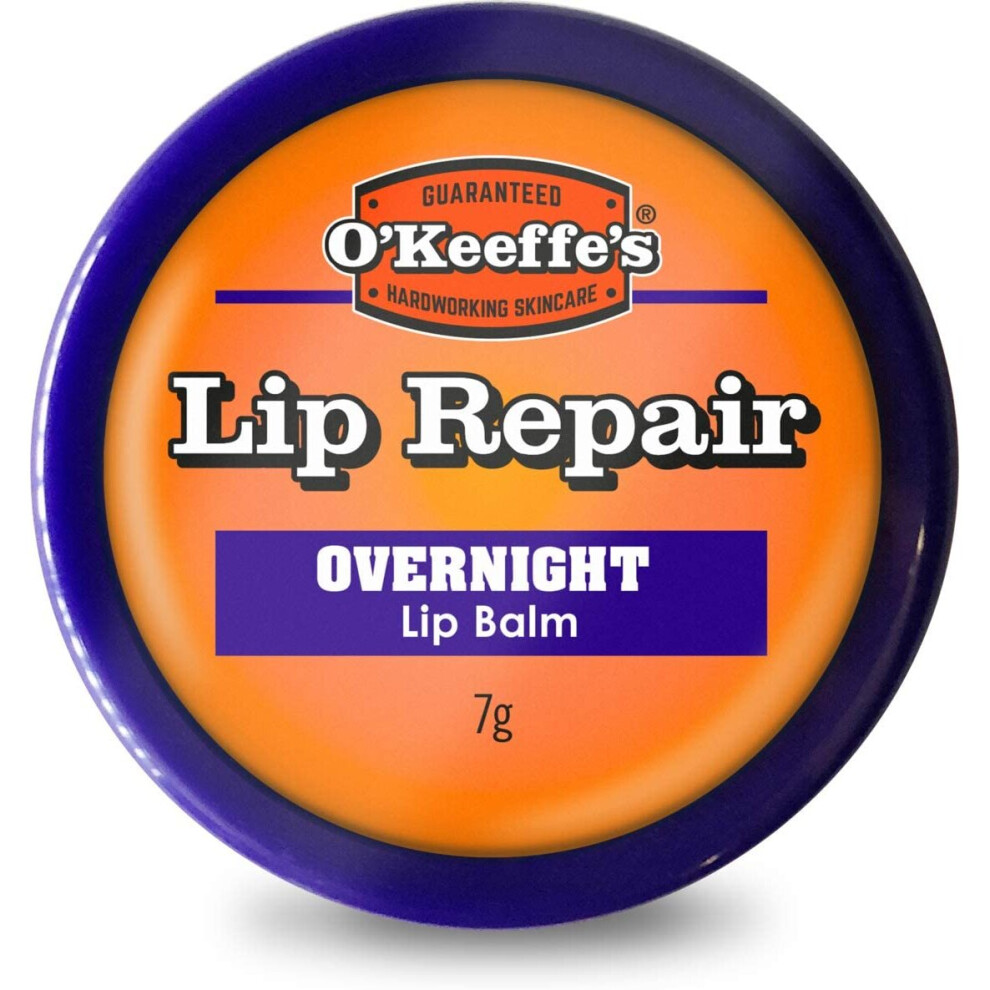 O'Keeffe's Lip Repair Overnight 7 g, Opaque