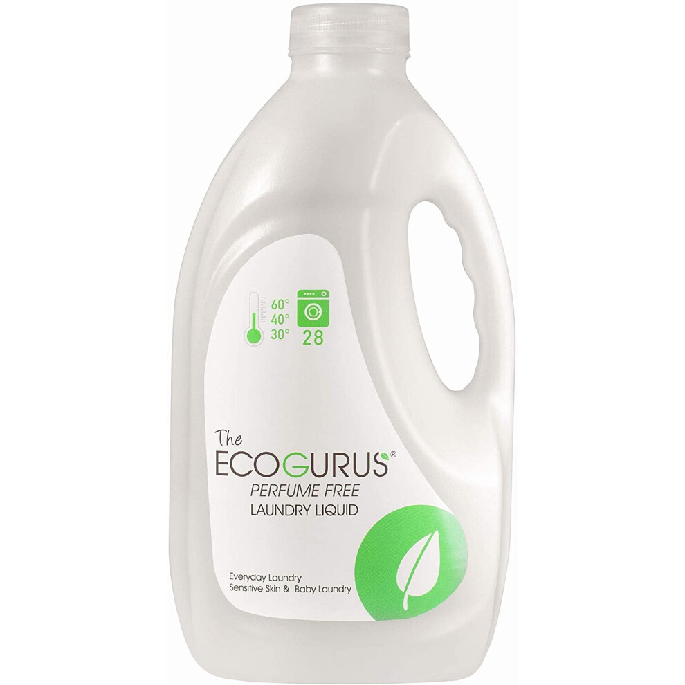 The EcoGurus - Highest Strength! - Natural Laundry Detergent! - Eco Friendly Plant-Based  Washing Liquid Detergent for Baby Laundry, Sensitive Skin