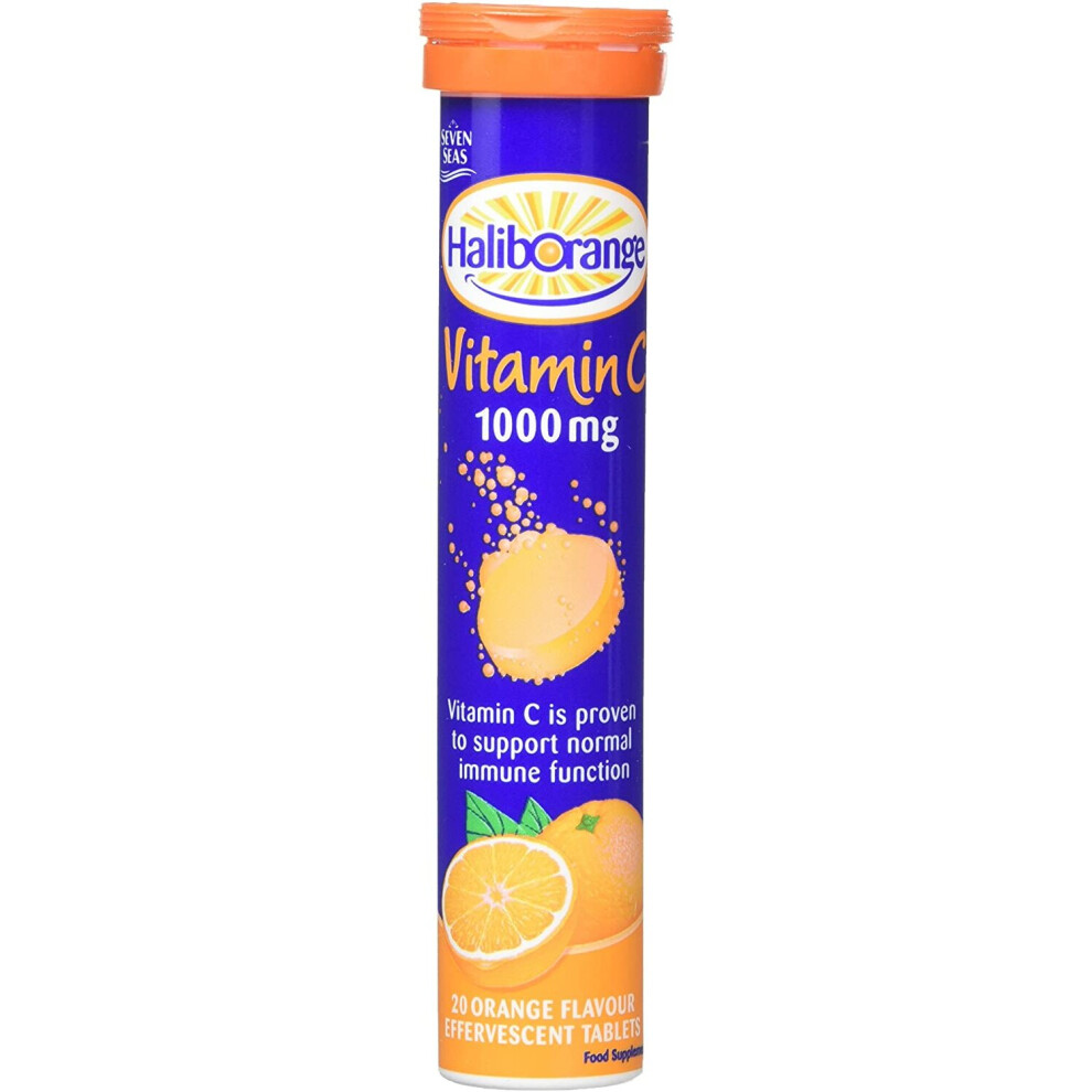 Seven Seas Haliborange Effervescent Vitamin C Tablets