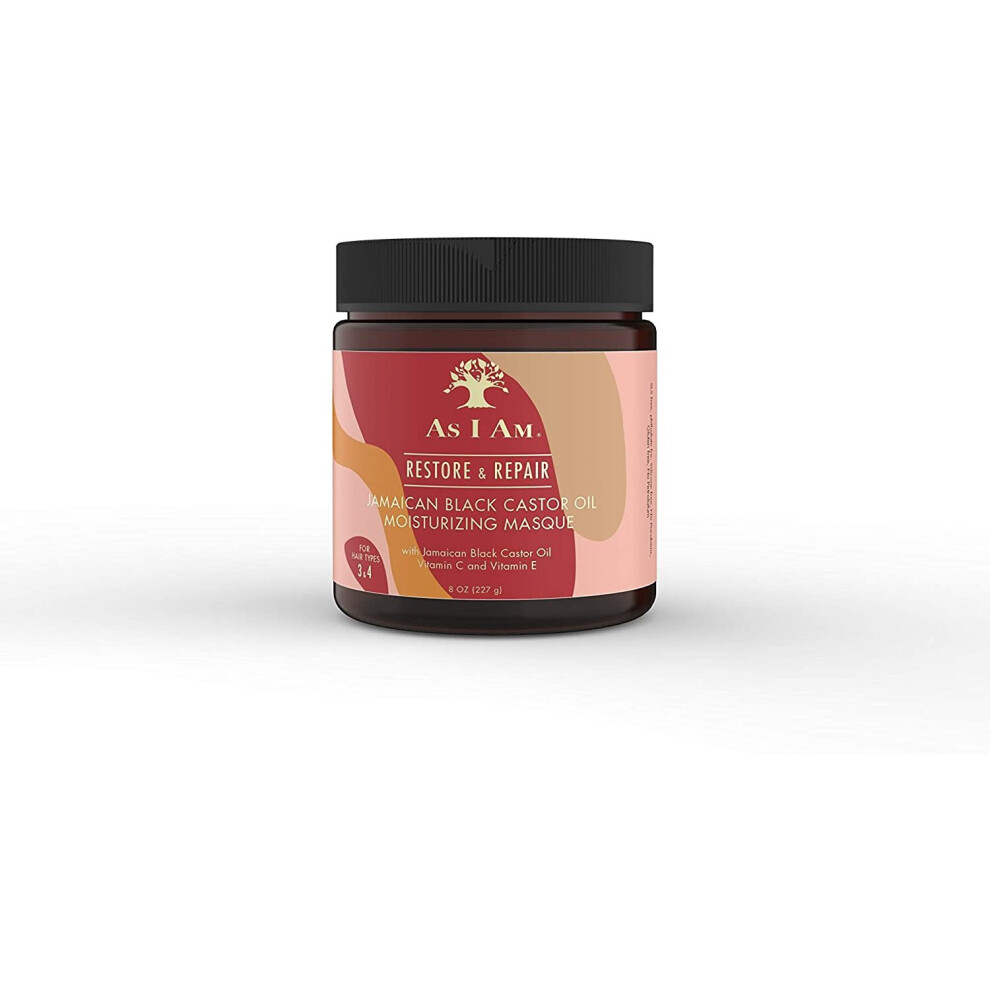 As I Am Black Jamaican Castor Oil Moisturizing Masque, 300 G