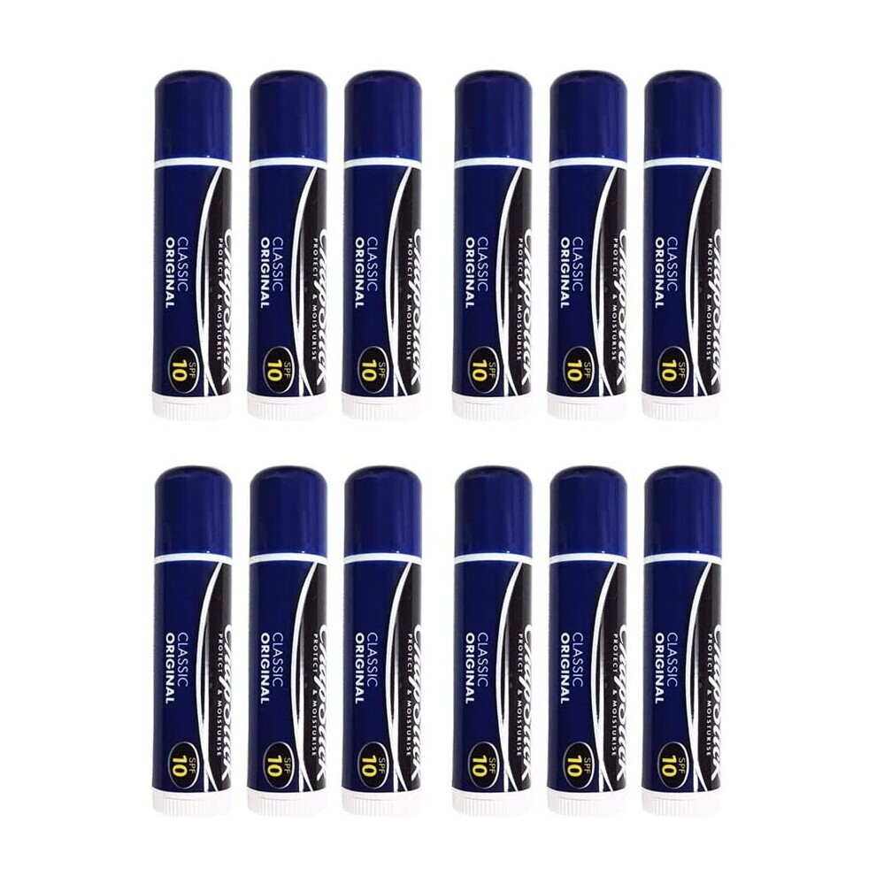 Chapstick Lip Balm Original - Pack of 12