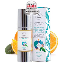 Vitamin C Serum for Face with Hyaluronic Acid, Aloe Vera, Retinol, and Vitamin E - Natural Skin Care for Beautiful and Healthy Skin - Brightening Seru