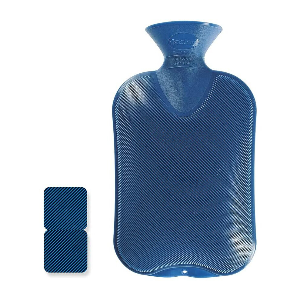 Fashy 2 L Saphir Double Ribbed Hot Water Bottle