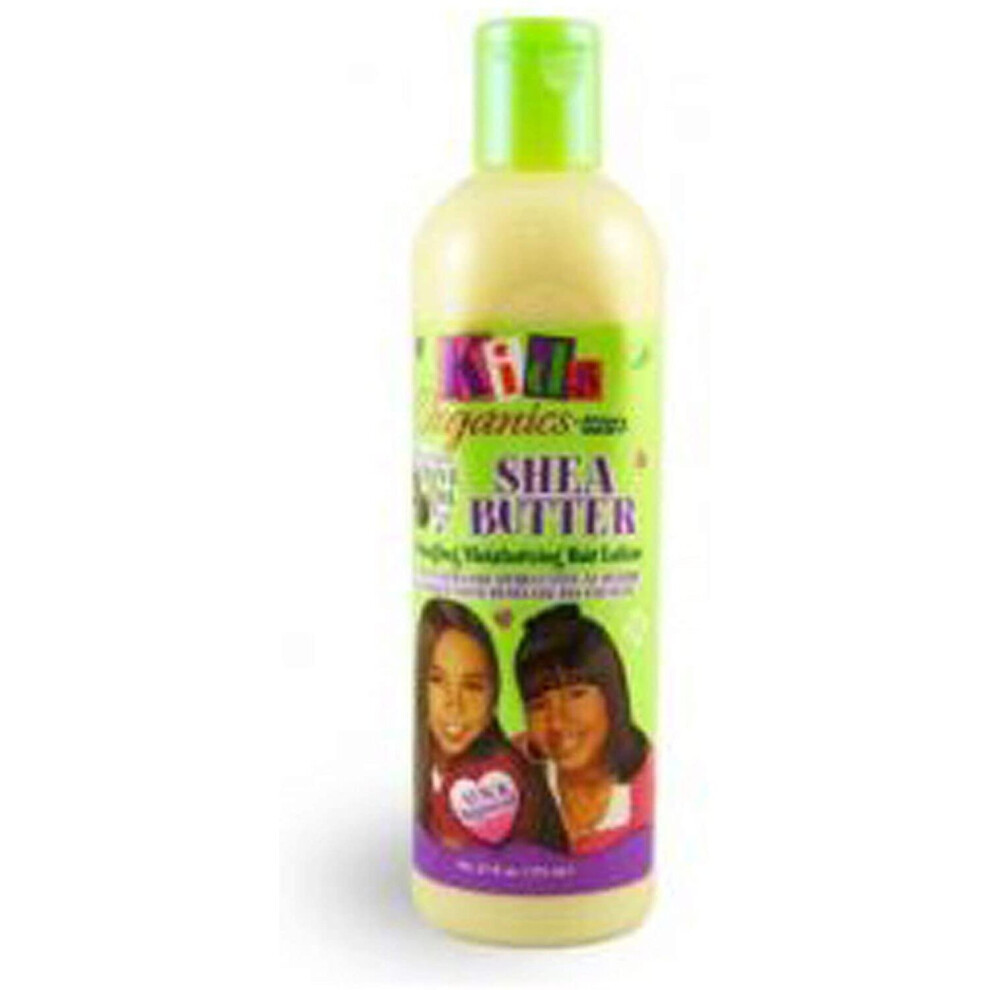 Africa's Best Organics Kids Shea Butter Detangling Moisturizing Hair Lotion With Olive Oil 355 Ml Kids Organics