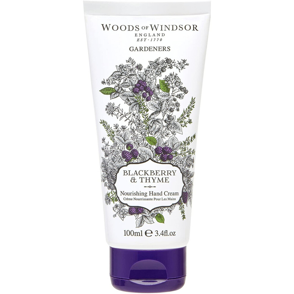 Woods Of Windsor Blackberry & Thyme Hand Cream 100ml