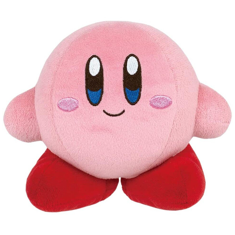 Super Mario KP01UK Kirby Sanei Officially Licensed Plush, Multicolour