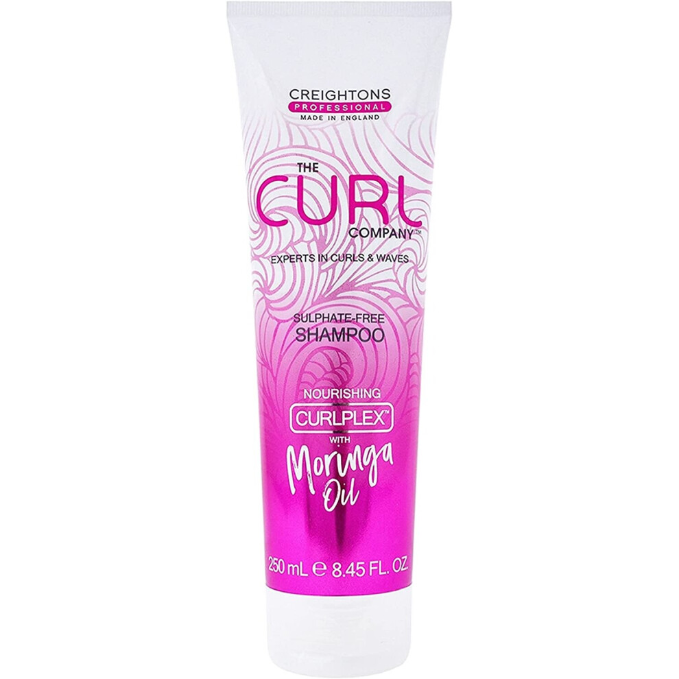 The Curl Company Sulphate Free Shampoo, Gentle To Scalp, Perfect For Curls, Kinks, Coils And Waves, Professionally Formulated With Curplex & Nourishin
