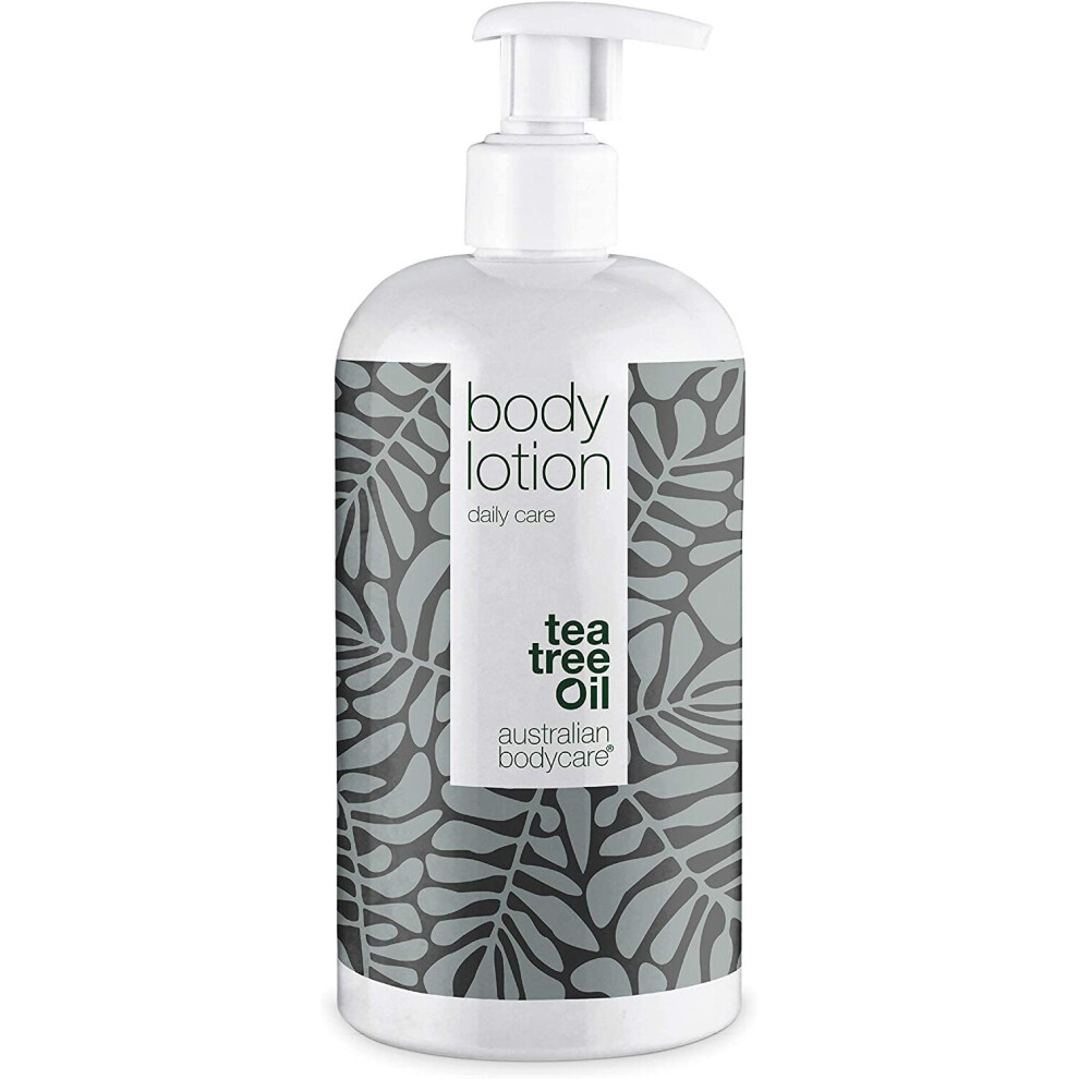 Australian Bodycare Body Lotion for Women & Men 500 ml | Tea Tree Oil Body Lotion against Dry Skin | Daily care Relieve pimples, Ringworm, Fungus, Joc