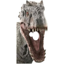 Star Cutouts Ltd SC1281 Official Jurassic World Indominus Rex Dinosaur Stand in 189cm Tall, Multi Colour