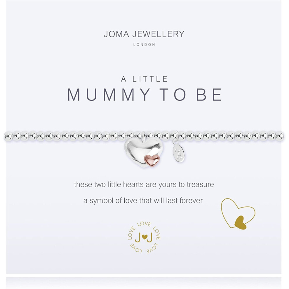 Joma Jewellery - A Little Mummy To Be - Rosegold Bracelet