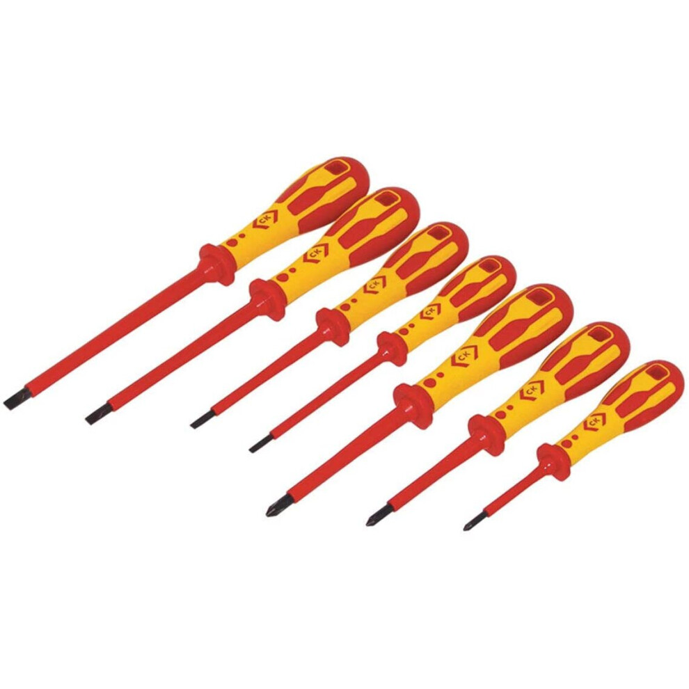 Ck Tools C.k T49192d Dextrovde Screwdriver Slotted Parallel & Ph Set Of 7
