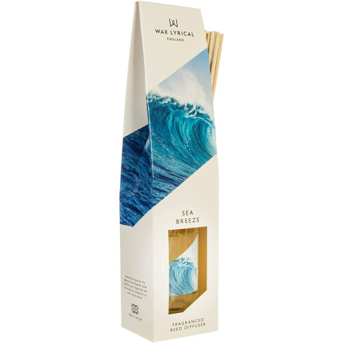 Wax Lyrical WAX LYRICAL Reed Diffuser 100ml, Sea Breeze