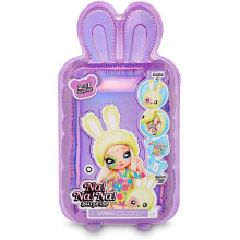 Na! Na! Surprise, Pom Doll 2-in-1 con Peluche da 10 cm e Bambola da 20 cm, Modelli Casual (Serie 4)