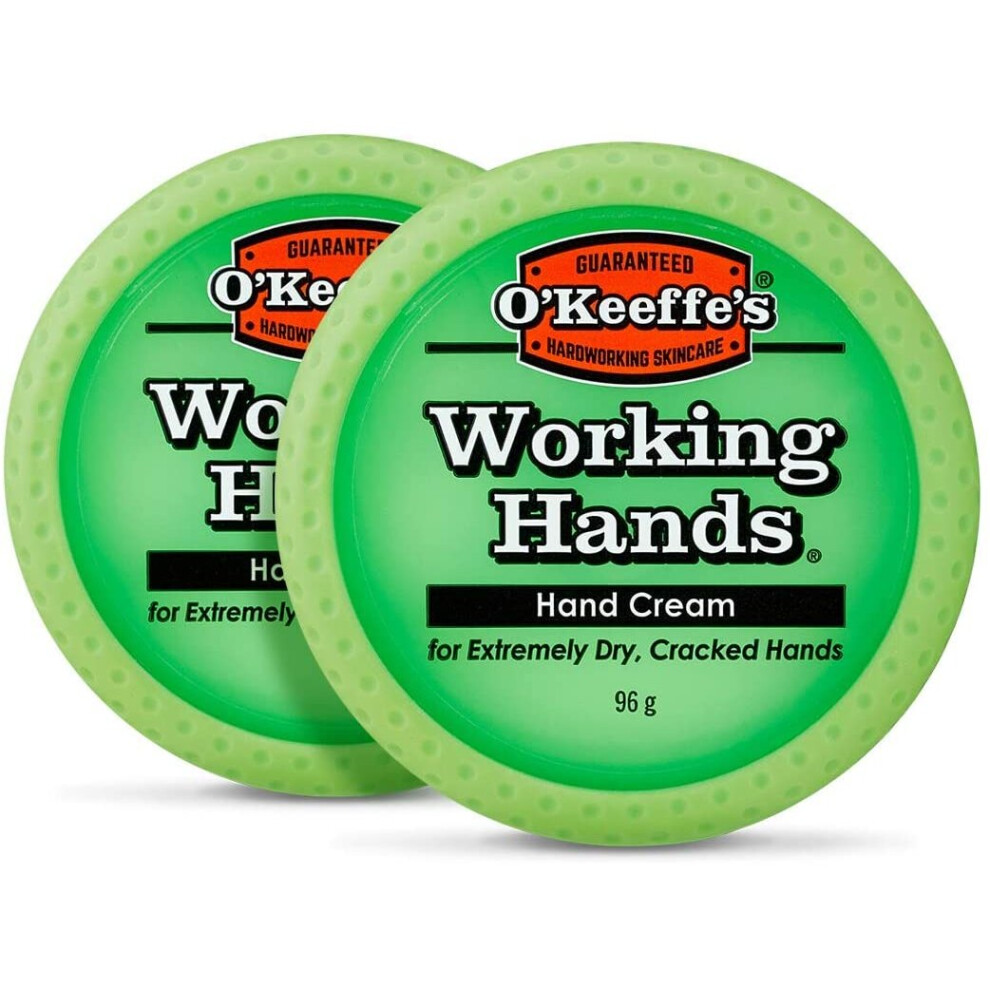 O'Keeffe's Working Hands 96g Jar (2 Pack) - Hand Cream for Extremely Dry Crack - Image 2