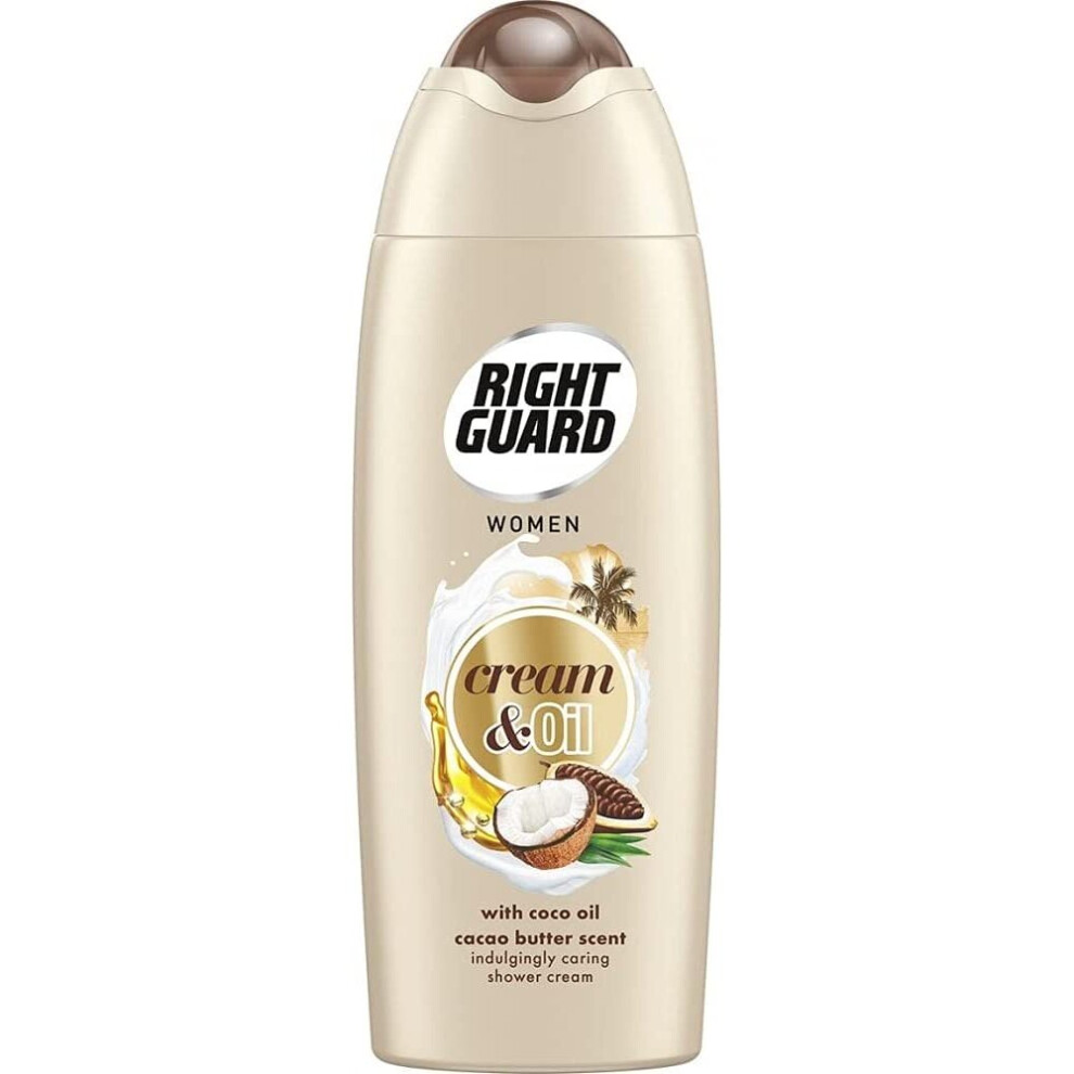 Right Guard SHOWER WOMEN Cream + Oil Cacao 250ml