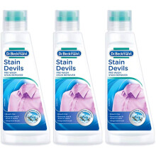 Dr Beckmann Stain Devils Pre-Wash Bleach-Free Stain Remover, 3 x 250ml
