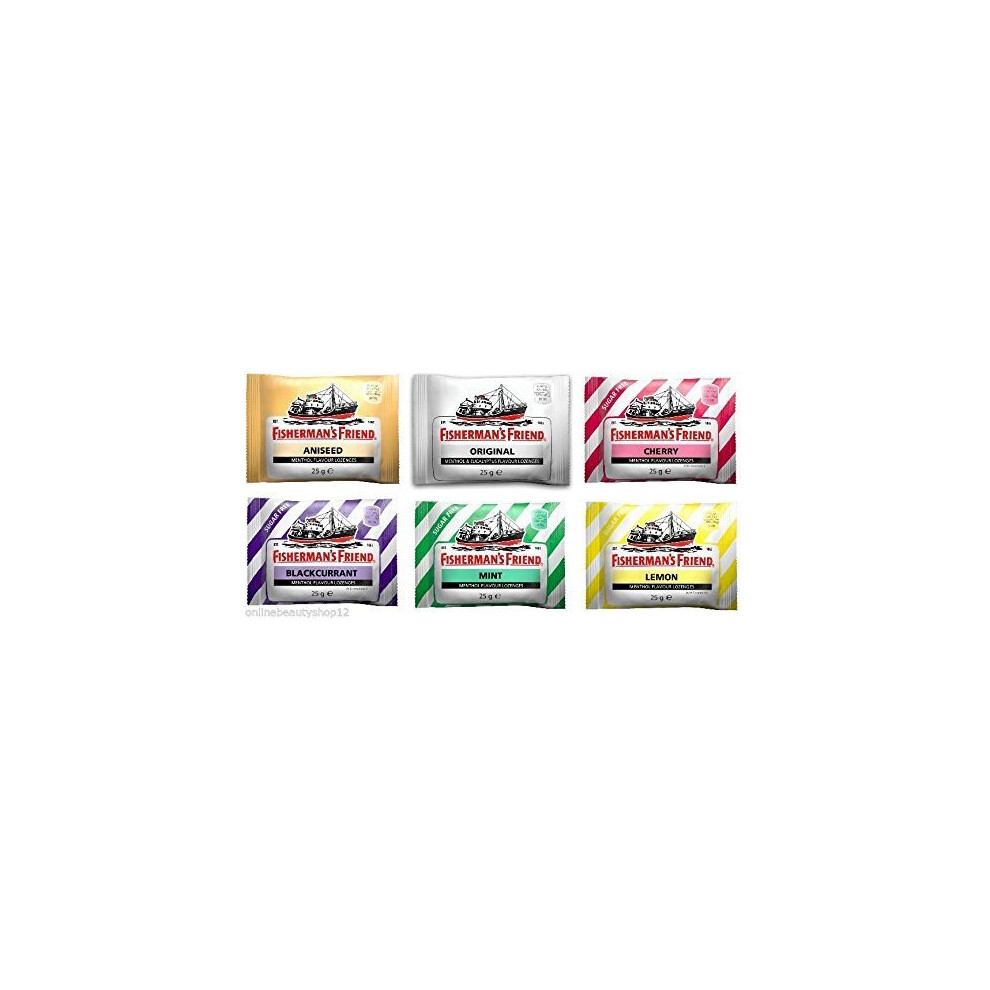 Fisherman's Friend Multi Pack - Random Mix of 6 Pack