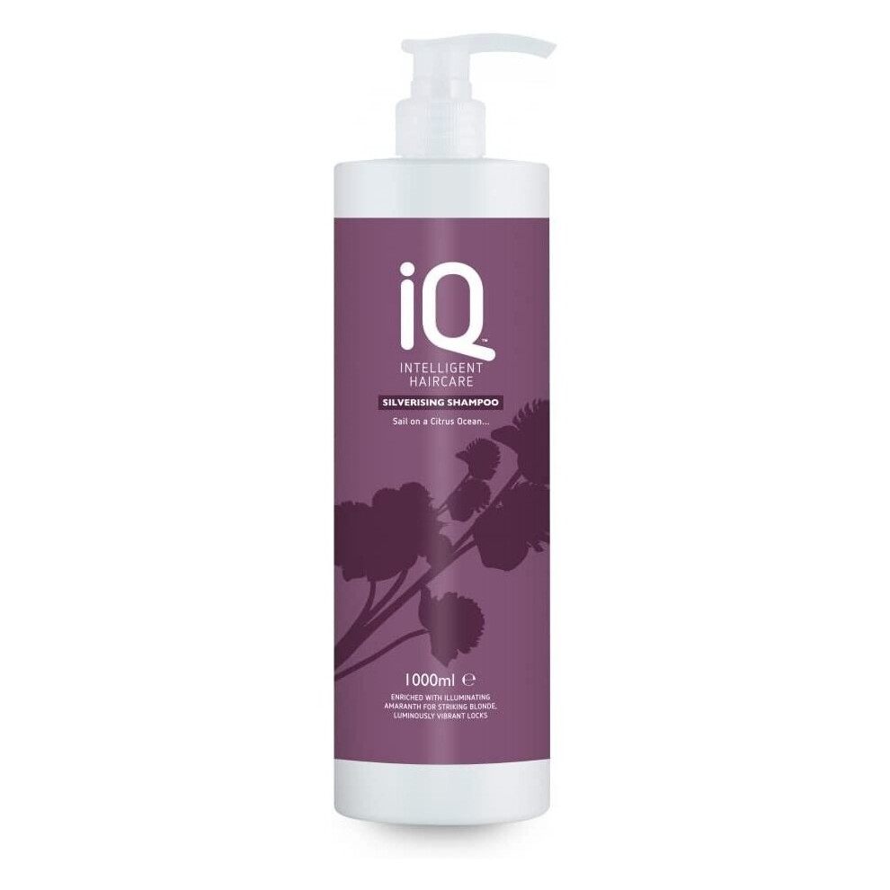 Iq Intelligent Haircare Iq Silverising Shampoo 1000Ml