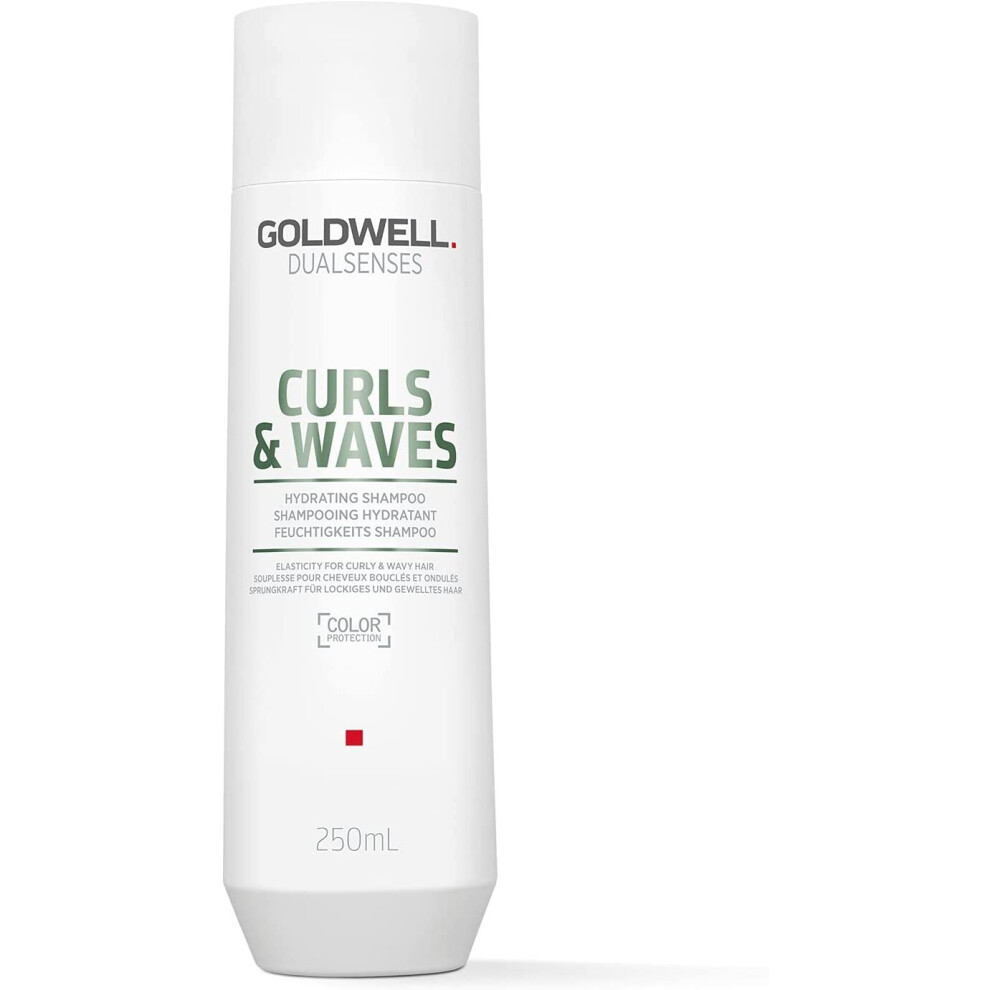 Goldwell Dualsenses Curls & Waves, Hydrating Shampoo For Curly And Wavy Hair, 250 Ml