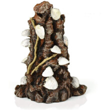 biOrb Samuel Baker Ornament White Shells on Stump, Small, brown