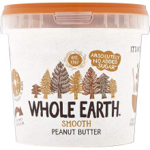 Whole Earth Original Smooth Peanut Butter, 1 Kg (Pack of 2)