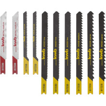 kwb 617230 Jigsaw blades S-30 shank, universal set for non-ferrous metals and wood