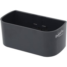 KalaMitica 2 x 6 cm Diameter Trough Magnetic Pot - Black/Gun Metal