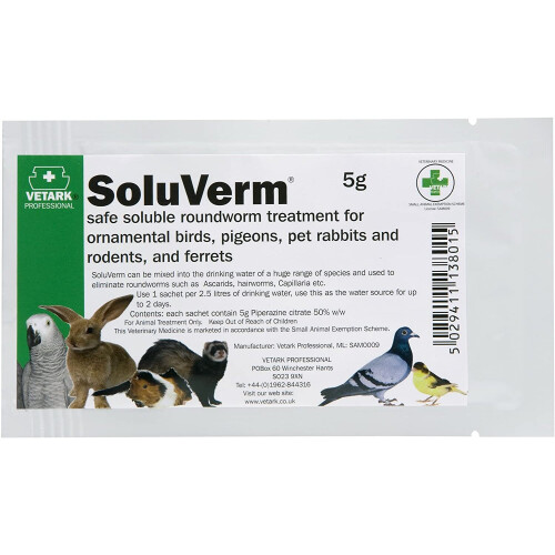 Vetark Soluverm Sachet, 5 g
