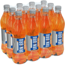 IRN-BRU Sugar Free | 12 x 500ml Bottles | BRU'd in Scotland Since 1901 to a Secret Recipe With 32 Flavours | It Tastes Magic