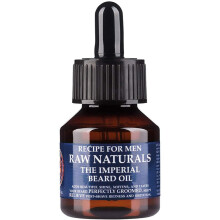 Ulei pentru barbă, Raw Naturals, The Imperial, 100% vegan, Netezește și înmoaie, 50 ml