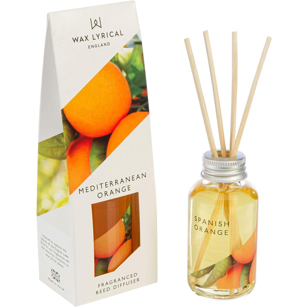 WAX LYRICAL Reed Diffuser 40ml Mediterranean Orange