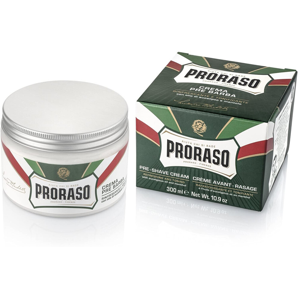 Proraso Pre-Shaving Cream Green, 300 ml