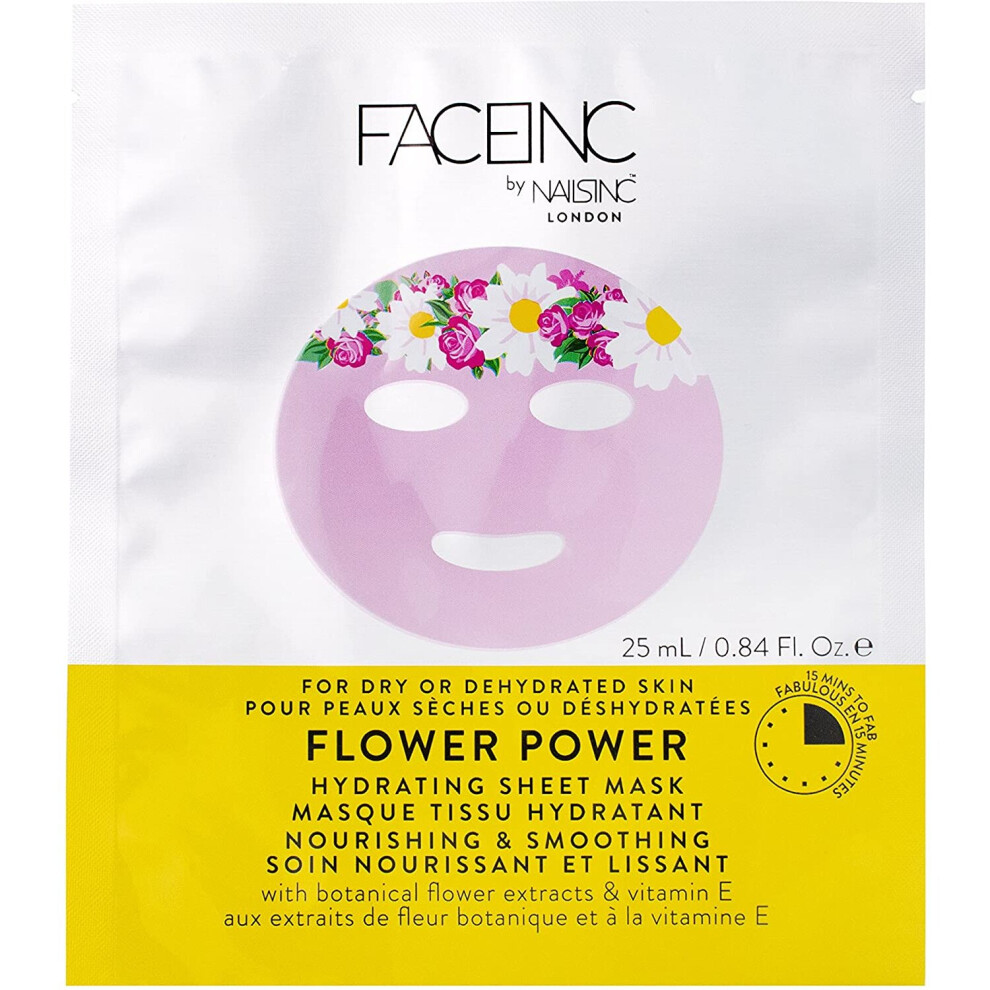 Face Inc By Wawis Inc Flower Power Hydration Mask-image