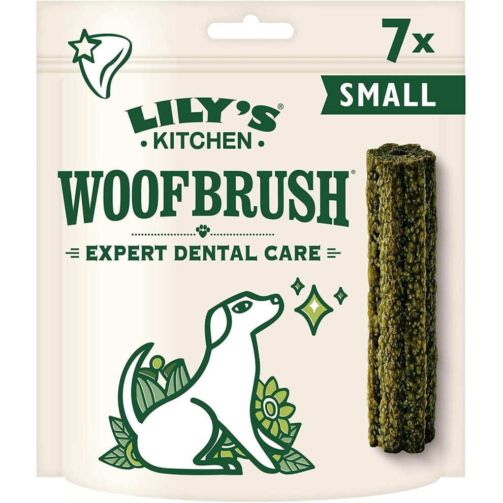 Lily's Kitchen Woofbrush Dental Chew Small Dog (5 x 7 pack)