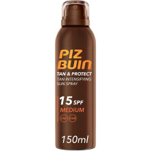 Piz Buin Tan and Protect Intensifying Sun Spray SPF15, 150ml