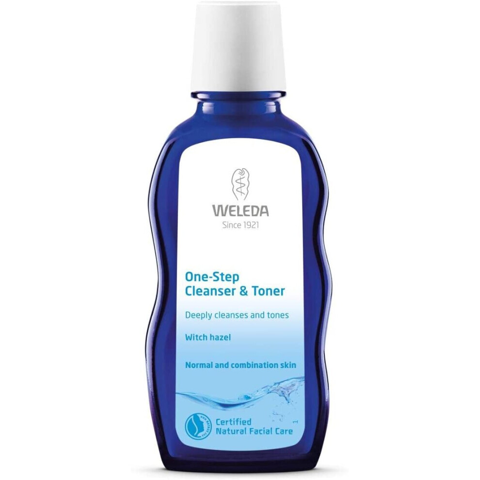 Weleda Witch Hazel One Step Cleanser and Toner, 100 ml