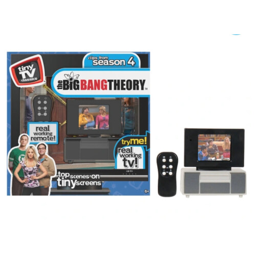 (The Big Bang Theory) Tiny TV Classics With Remote Control