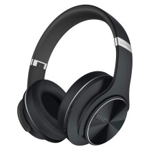 DOQAUS Bluetooth Headphones Over Ear, [52 Hrs Playtime] Wireless Headphones, 3 EQ Modes, Foldable Hi-Fi Stereo Bass Headphones, Soft Memory Protein Ea