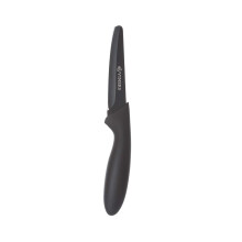Viners 0305.210 Assure 3.5” Paring Soft Grip Handle Safety Kitchen Knife with a 10 Year Guarantee | Stainless Steel, Black